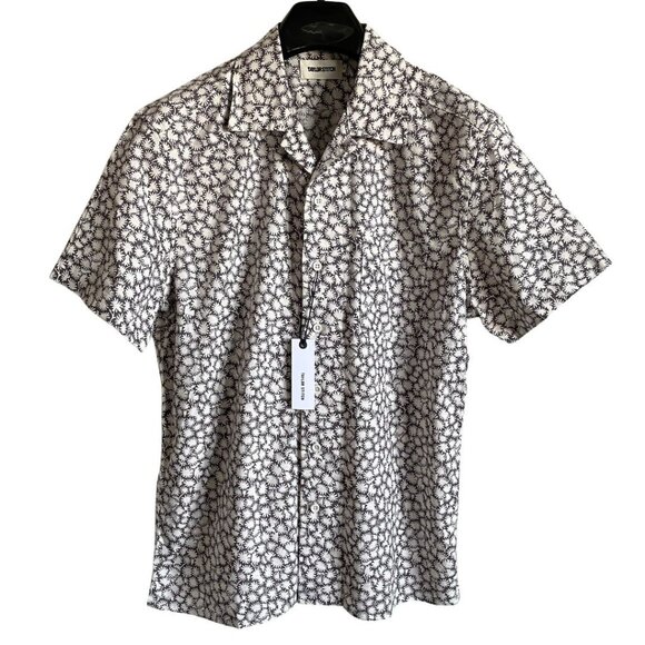 Taylor Stitch Other - NWT Taylor Stitch Short Sleeve Hawthorne in Fig Floral Shirt Men's Size 38